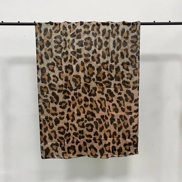 Leopard Bamboo Modal Print