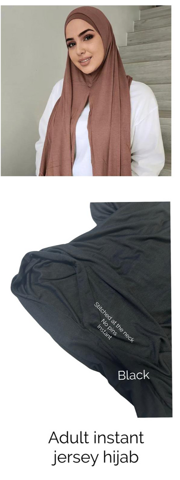 Adult Instant Jersey Hijabs