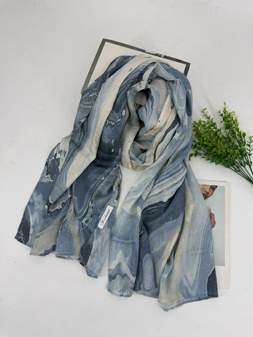 Ocean Bamboo Modal Print