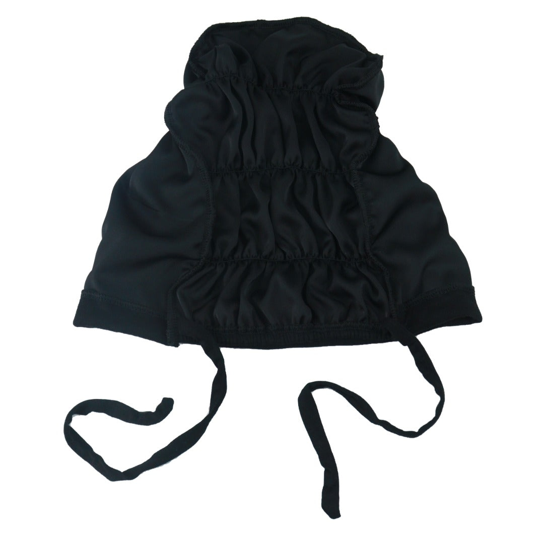 Satin Lined Under Scarf Hijab Cap With Ruched Back