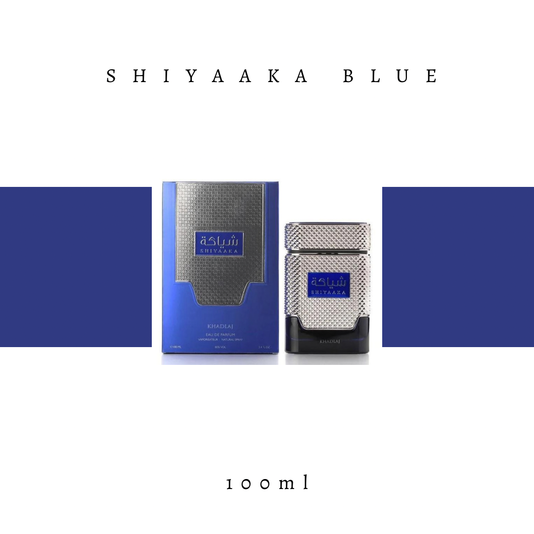 Shiyaaka Blue Eau De Parfum 100ml Khadlaj