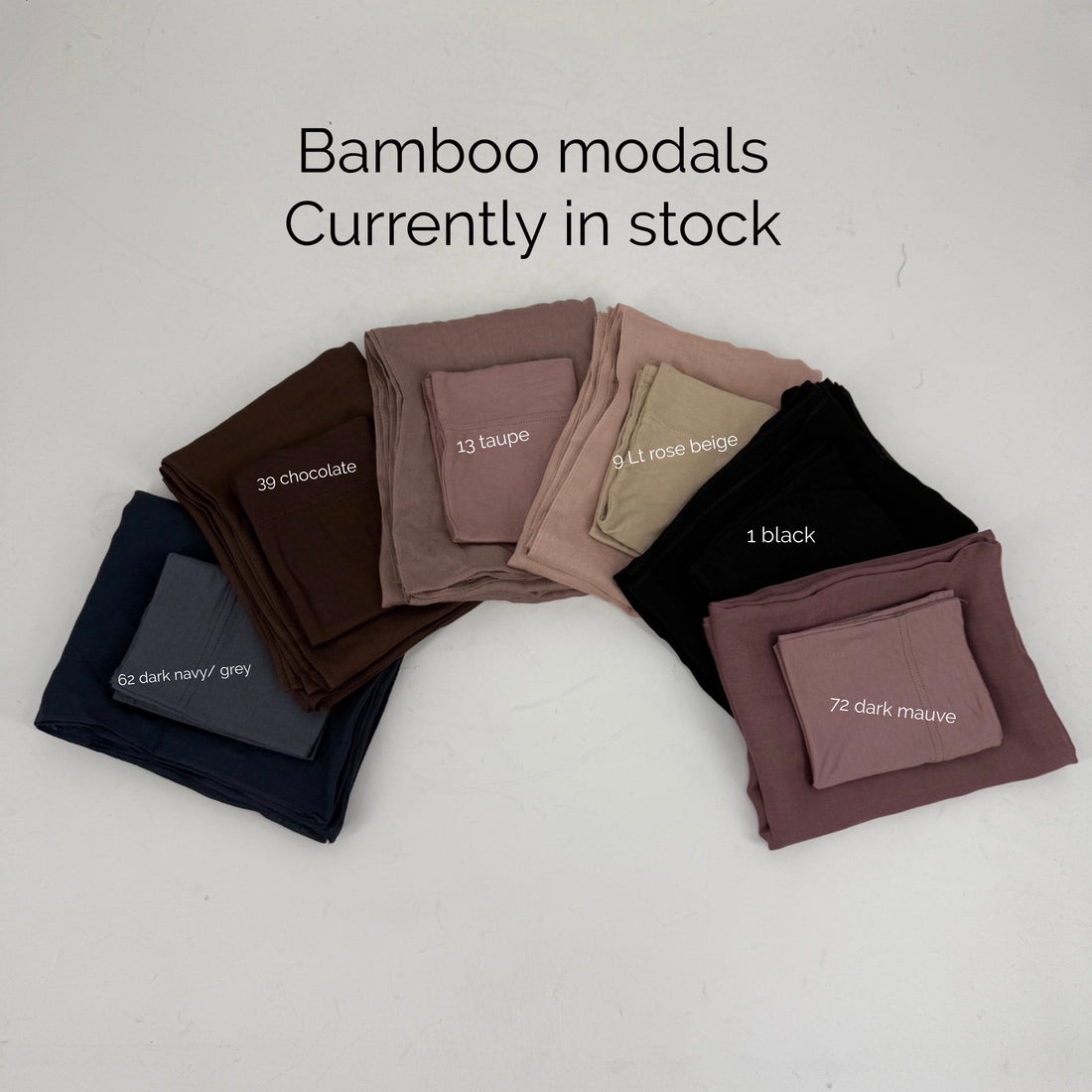 Bamboo Modal Hijab - With Matching Tube Cap