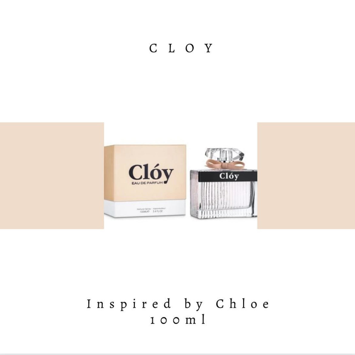 Cloy Eau De Parfum 100ml Fragrance World