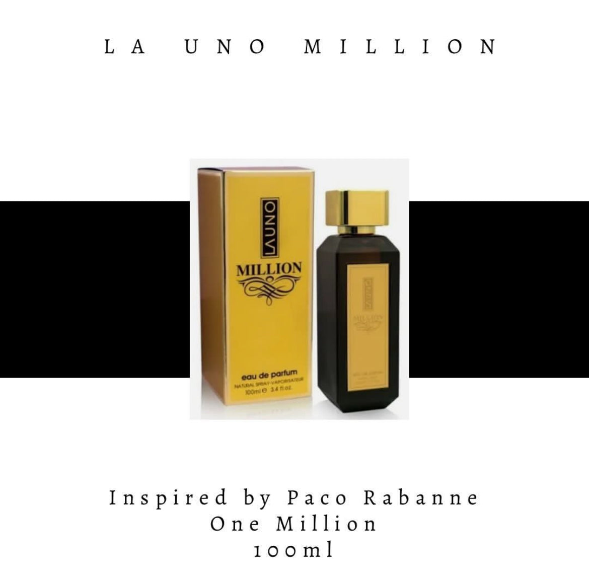 La Uno Million Le Eau de Parfum 100ml Fragrance World