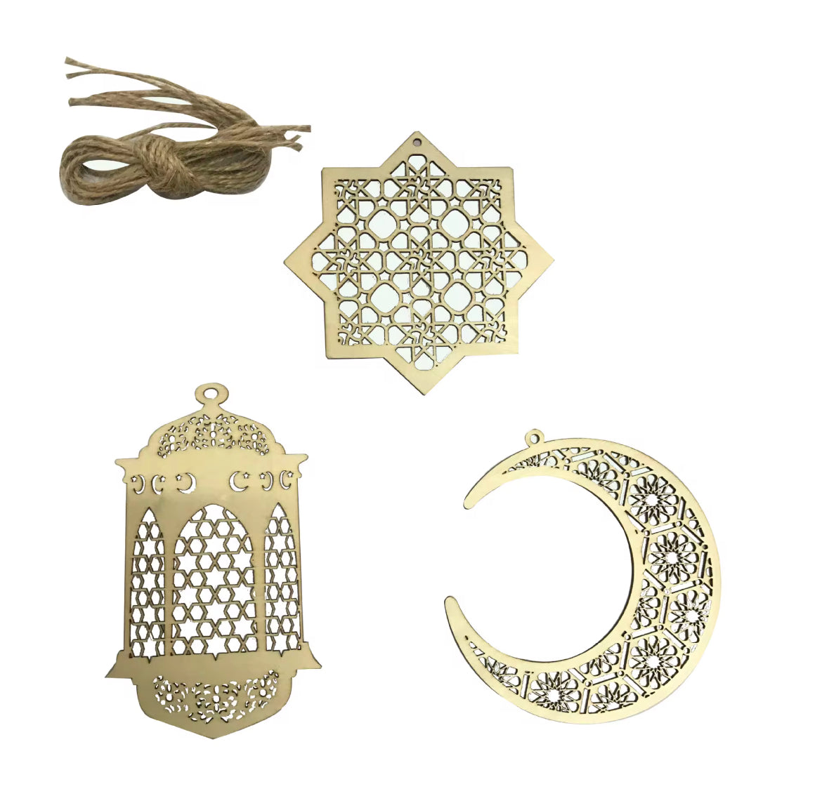 Wooden hanging decor