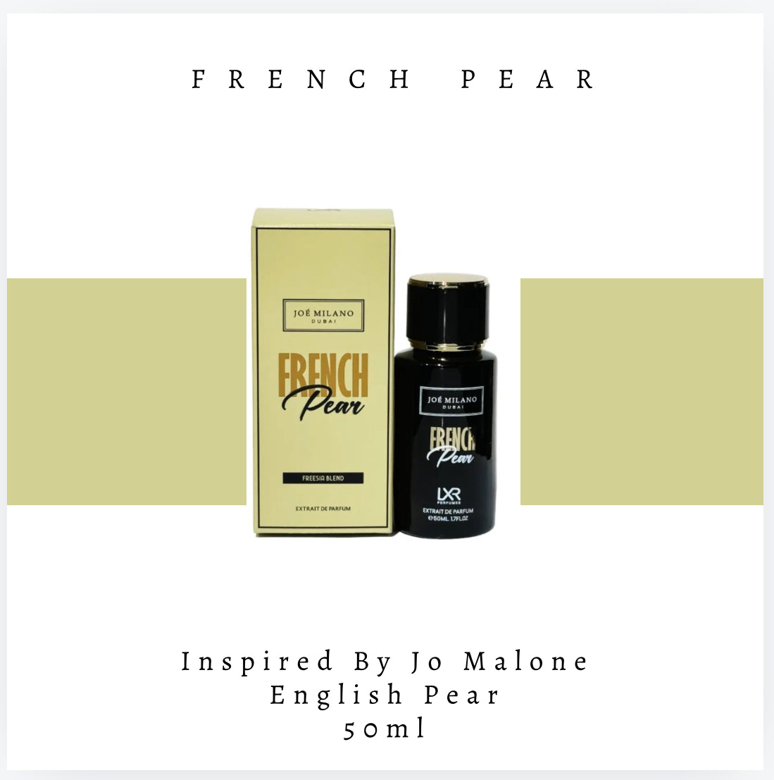 French Pear Eau De Parfum 50ml LXR