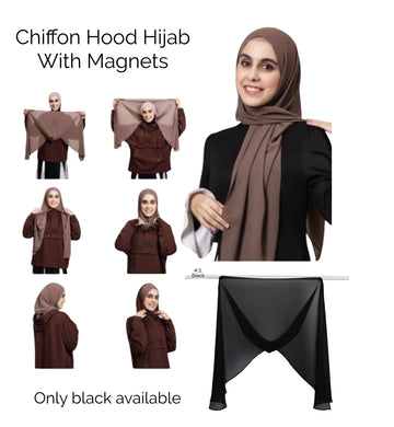 Instant Chiffon Hood Hijab