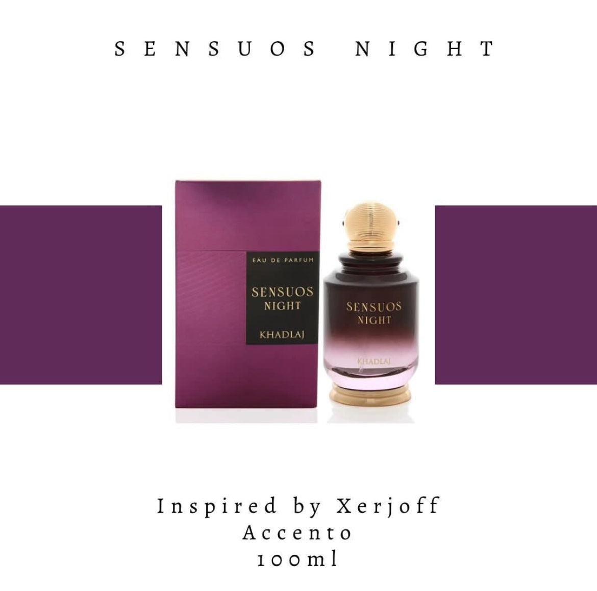 Sensuous Night Perfume Eau De Parfum 100ml