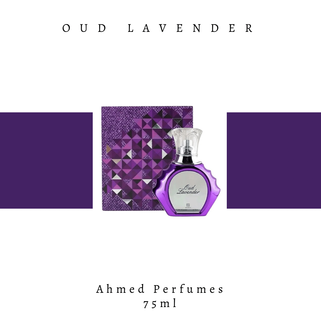 Oud Lavender Eau De Parfum 75ml Ahmed Al Maghribi