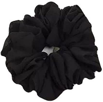 Hijabaaya - Volumising Hair Scrunchies For Women Hijab Accessories - Chiffon Hair Tie - For All Hair Types - Oversized Scrunchie