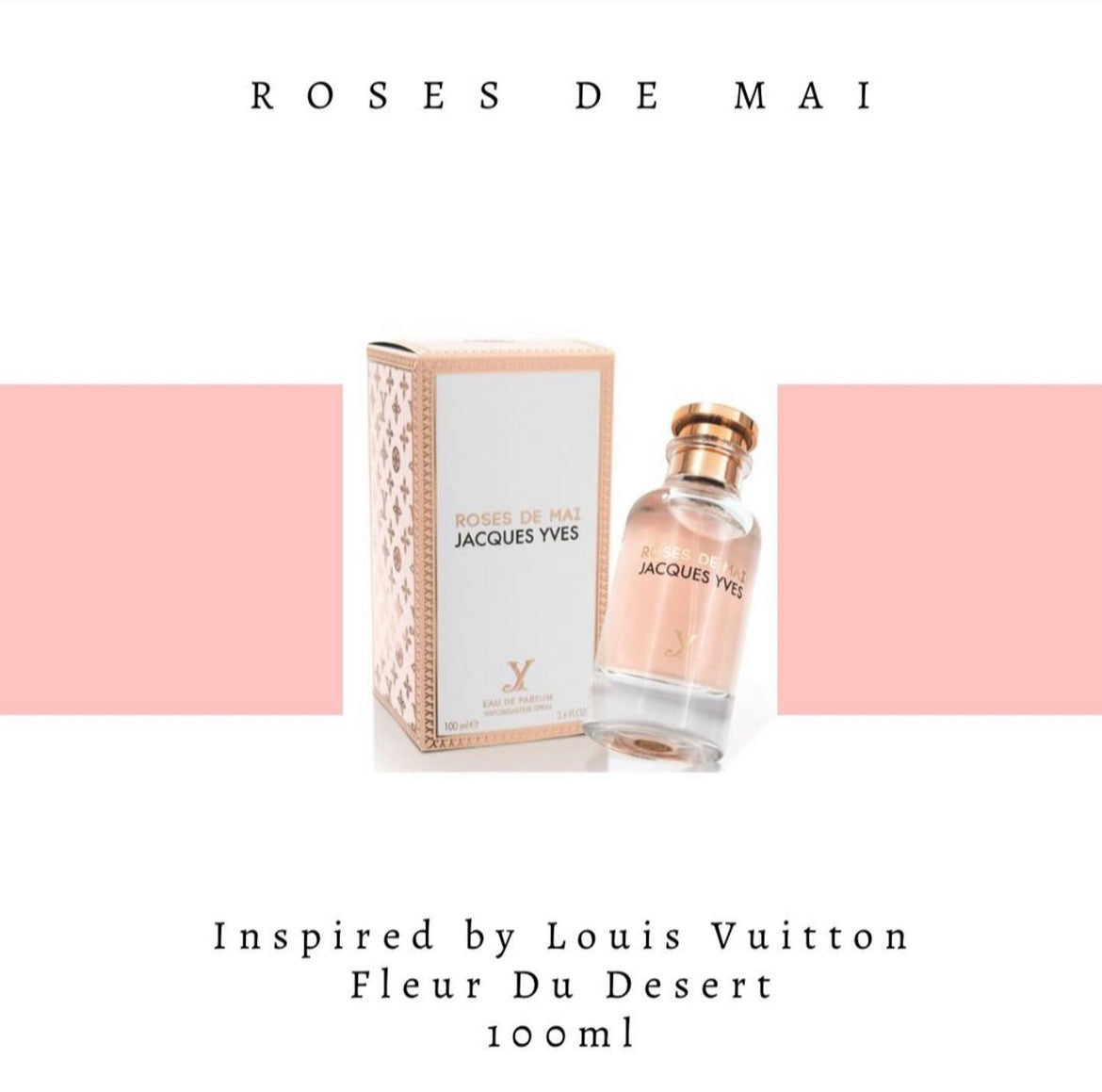 Roses De Mai Jacques Yves Eau De Parfum 100ml Fragrance World