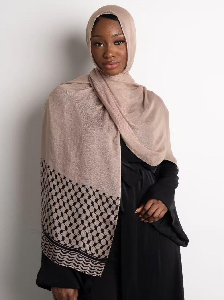 Keffiyeh print hijabs